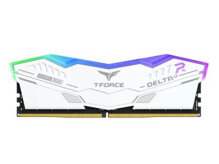 T-Force DELTA a 32GB WHite RGB 6000MTs Desktop Memory FF8D532G6000HC38ADC01 Sale