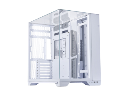 Lian Li O11 Vision White TG ATX Mid Tower Case O11VW (Order Basis) Online now