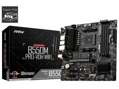 MSI B550M Pro-VDH WiFi (AM4) Motherboard Discount