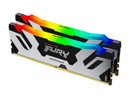 Kingston FURY Renegade RGB 32GB 2x16GB DDR5 6400 Black RAM Kit of 2 Gaming Desktop Memory KF564C32RSAK2-32 Cheap