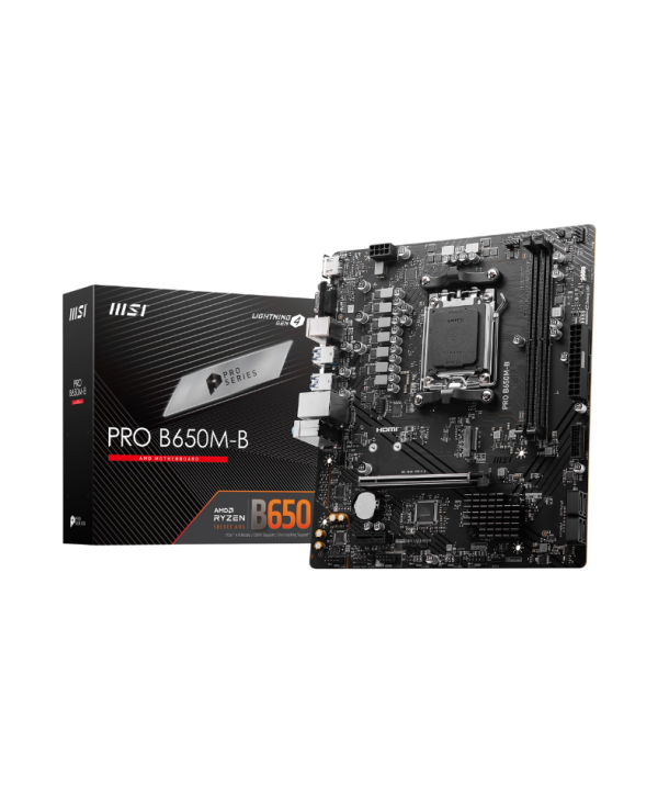 MSI Pro B650M-B 4*DDR5 AM5 Motherboard 911-7E28-005 For Discount