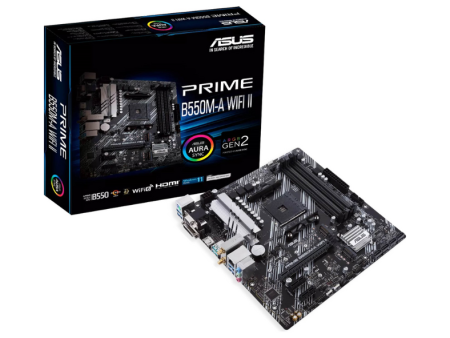 Asus Prime B550M-A WiFi II (AM4) Motherboard on Sale