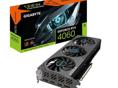 Gigabyte RTX 4060 Eagle OC 8GB GV-N4060EAGLE-OC-8GD Graphics Card For Cheap