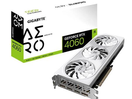 Gigabyte RTX 4060 Aero OC 8GB GDDR6 Graphics Card GV-N4060AERO-OC-8GD Online