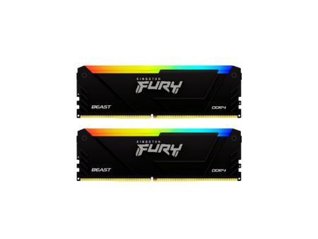 Kingston Fury Beast RGB 16GB 2X8G DDR4 3600MHz C17 Desktop Memory KF436C17BB2AK2 16 Supply