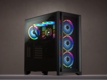 Corsair 4000D AIRFLOW Tempered Glass Mid-Tower ATX Case { Black CC-9011200-WW | White CC-9011201-WW ) Cheap