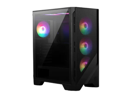 MSI MAG Forge 120A Airflow ATX TG Case with 6X120mm Rainbow Fan on Sale