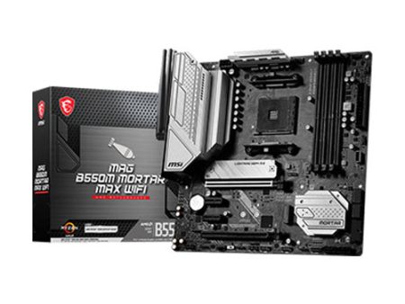 MSI MAG B550M Mortar MAX WiFi (AM4) Motherboard mATX 4*ddr4 Discount