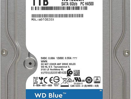 Western Digital WD Blue 1TB 64MB Hard Drive WD10EZEX For Cheap