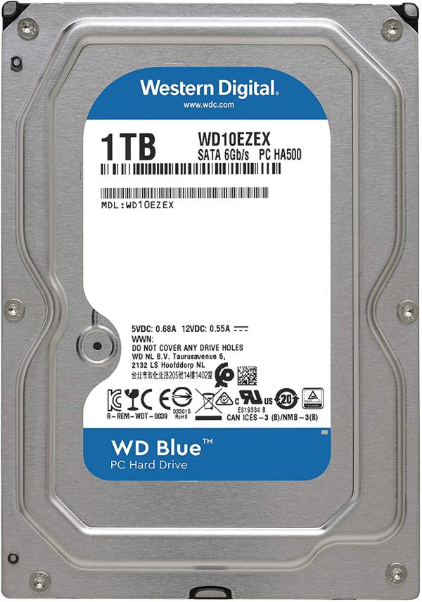 Western Digital WD Blue 1TB 64MB Hard Drive WD10EZEX For Cheap