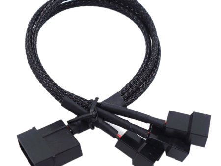 Molex To 3 Way 3Pin 4Pin Power Fan Splitter Cable For Sale