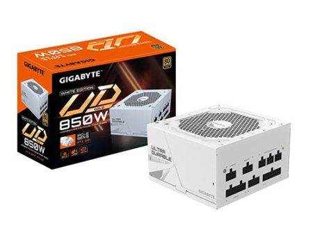 Gigabyte UD850GM-PG5W GOLD 850W 80+ Full Modular WHITE PSU GP-UD850GM PG5W Online now