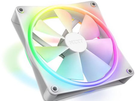 NZXT F120 RGB DUO 120mm Case Fan ( White RF-D12SF-W1 | Black RF-D12SF-B1 ) on Sale