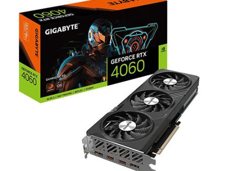 Gigabyte RTX 4060 Gaming OC 8GB GV-N4060GAMING-OC-8GD Graphics Card Hot on Sale