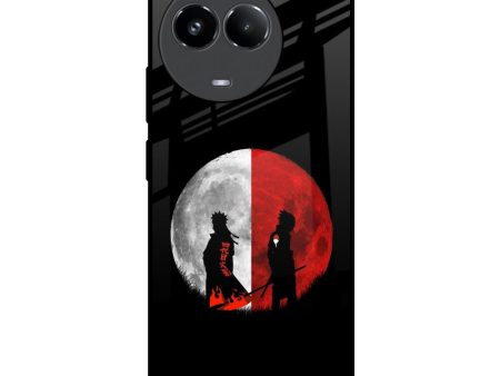 Anime Red Moon Glass Case for Realme 11 5G Discount