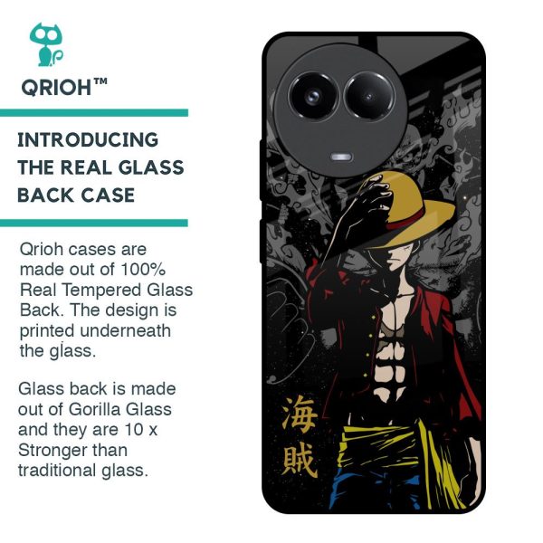 Dark Luffy Glass Case for Realme 11 5G Online