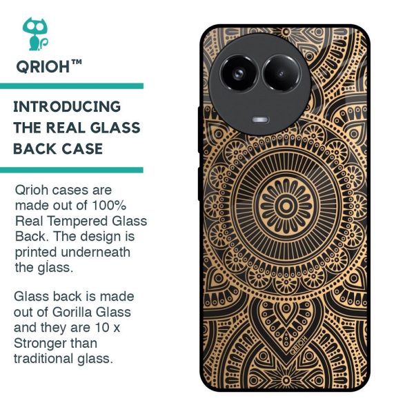 Luxury Mandala Glass Case for Realme 11 5G Discount