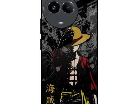 Dark Luffy Glass Case for Realme 11 5G Online