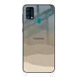 Abstract Mountain Pattern Glass Case for Samsung Galaxy F41 Sale