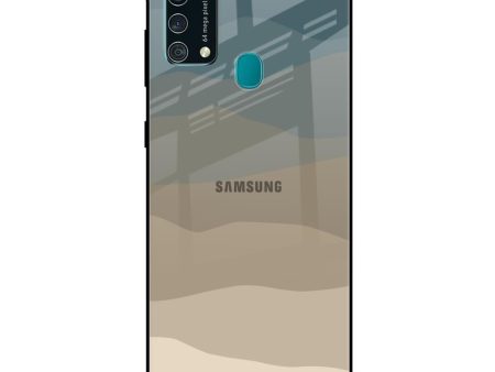 Abstract Mountain Pattern Glass Case for Samsung Galaxy F41 Sale