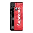 Supreme Ticket Glass Case for Realme C25 Online