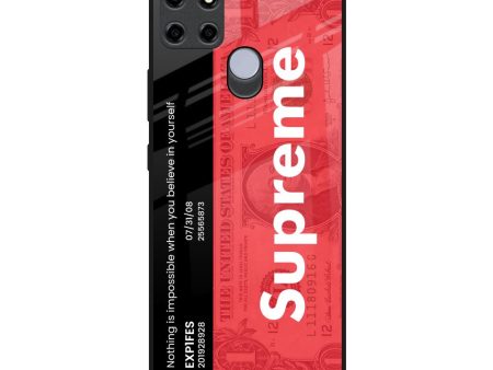 Supreme Ticket Glass Case for Realme C25 Online