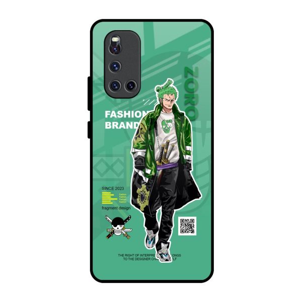 Zoro Bape Glass Case for Vivo V19 Fashion