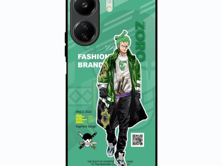 Zoro Bape Glass Case for Redmi 13C For Sale