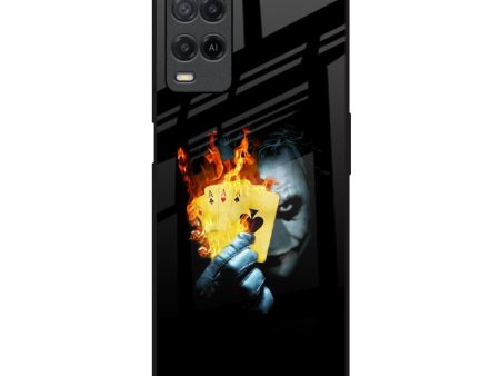 AAA Joker Glass Case for Oppo A54 Fashion