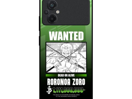 Zoro Wanted Glass Case for Poco M5 on Sale