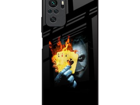 AAA Joker Glass Case for Redmi Note 10 Discount