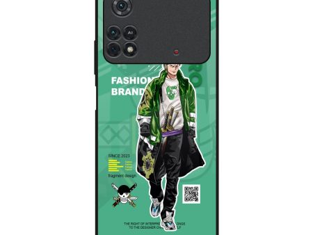 Zoro Bape Glass Case for Poco M4 Pro Online Sale