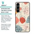 Abstract Faces Glass Case for Samsung Galaxy S24 Plus 5G on Sale