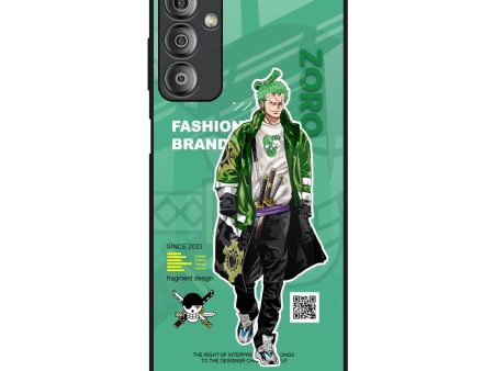 Zoro Bape Glass Case for Samsung Galaxy F23 5G Fashion