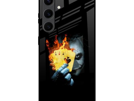 AAA Joker Glass Case for Samsung Galaxy S24 Plus 5G Fashion