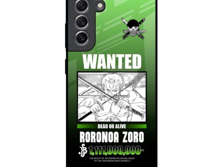 Zoro Wanted Glass Case for Samsung Galaxy S21 Supply