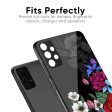 Rose Flower Bunch Art Glass Case for Mi 10i 5G For Discount