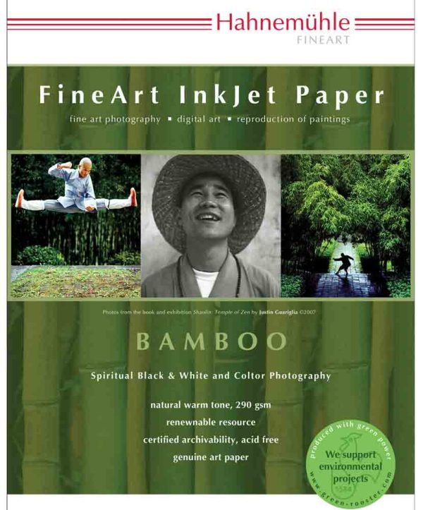 Hahnemuhle Bamboo Fine Art Paper 290gsm 13x19 Paper | 25 Sheets Sale