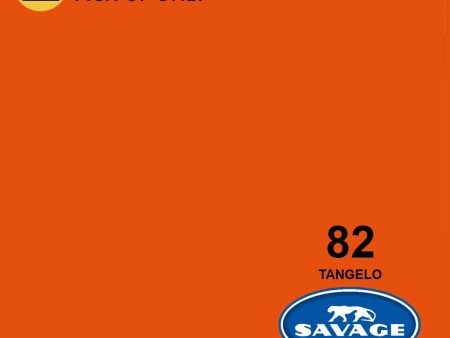 Savage 107  Tangelo Seamless Background Paper Sale