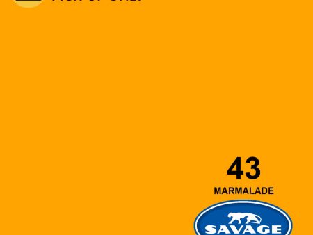 Savage 107  Marmalade Seamless Background Paper Online Sale