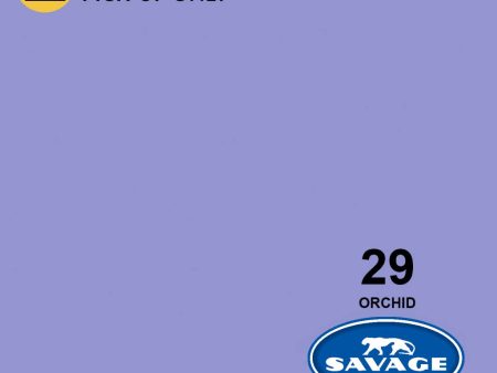 Savage 53  Orchid Seamless Background Paper Hot on Sale