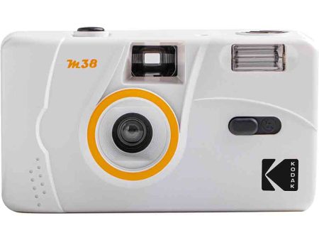 Kodak M38 Film Camera With Flash Clouds White Supply